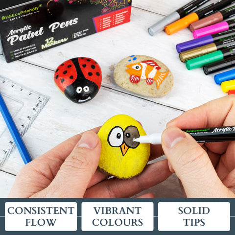 Acrylic Paint Pens - 12 Pack